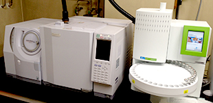 ガスクロマトグラフ質量分析計